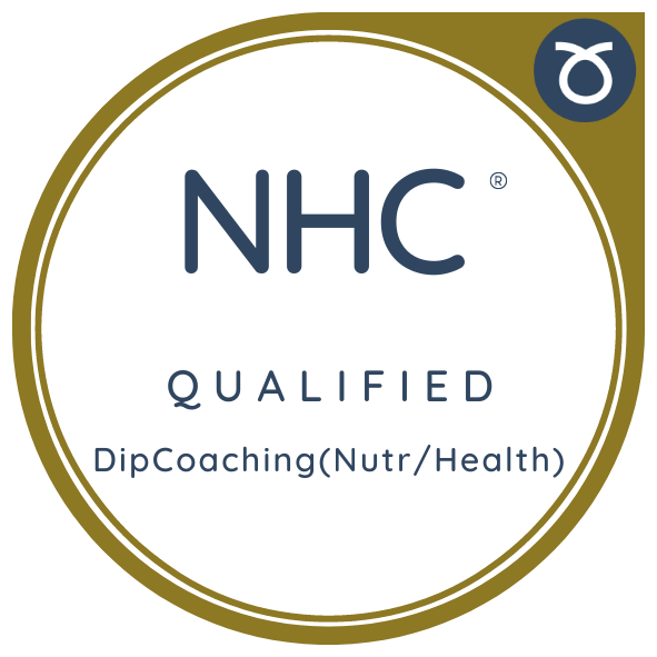 Nutrition & Health Coaching — qualified diploma endorsement badge